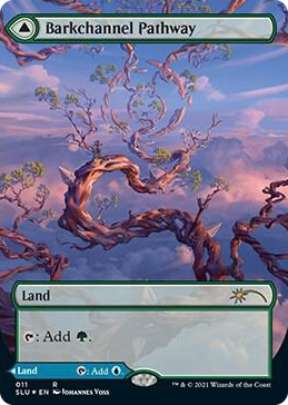 Barkchannel Pathway (Borderless) #11 R - Secret Lair Series Pokemon card