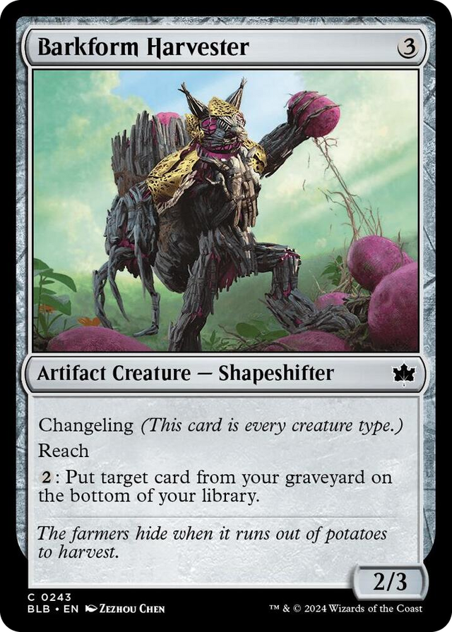 0243 Barkform Harvester C Bloomburrow