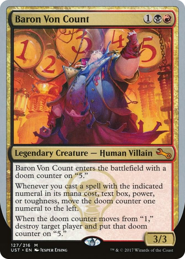 0127 Baron Von Count M Unstable