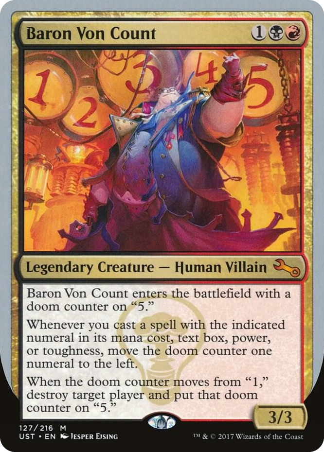 0127 Baron Von Count M Unstable