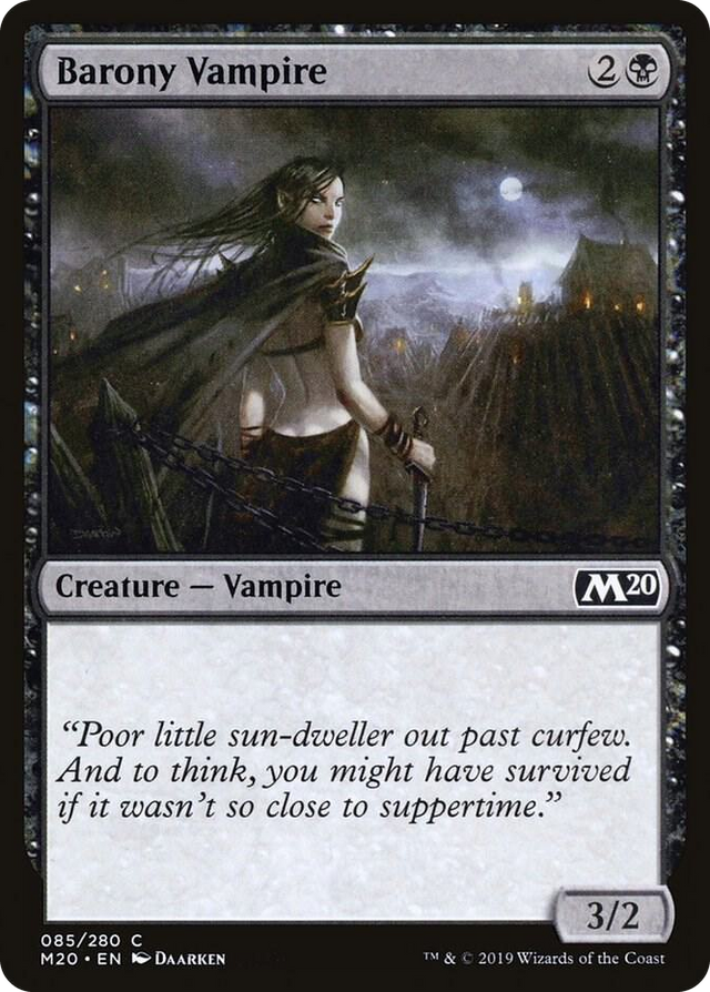 0085 Barony Vampire C Core Set 2020