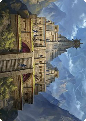 0006 Barracks of the Thousand Art Card S Art Series: The Lost Caverns of Ixalan