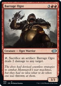 0496 Barrage Ogre U Jumpstart 2022
