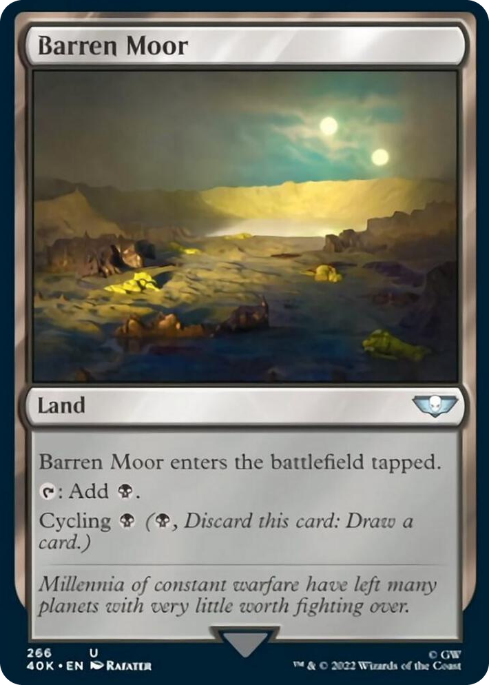 0266 Barren Moor U Universes Beyond: Warhammer 40,000