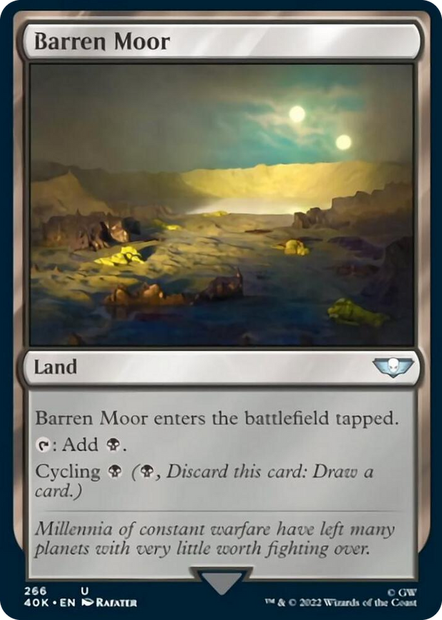 0266 Barren Moor U Universes Beyond: Warhammer 40,000