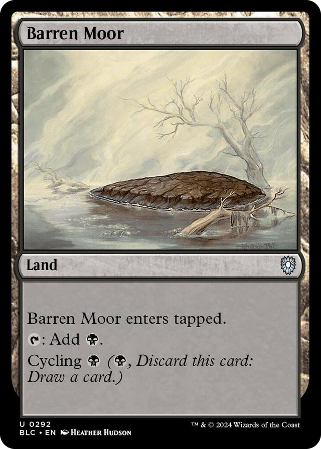 0292 Barren Moor U Commander: Bloomburrow