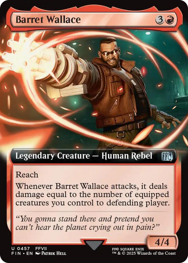 0457 Barret Wallace (Extended Art) U FINAL FANTASY