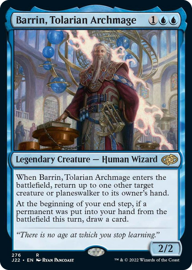 0276 Barrin, Tolarian Archmage R Jumpstart 2022