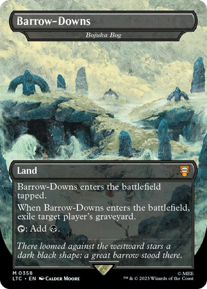 0358 Barrow-Downs - Bojuka Bog (Borderless) M Commander: The Lord of the Rings: Tales of Middle-earth