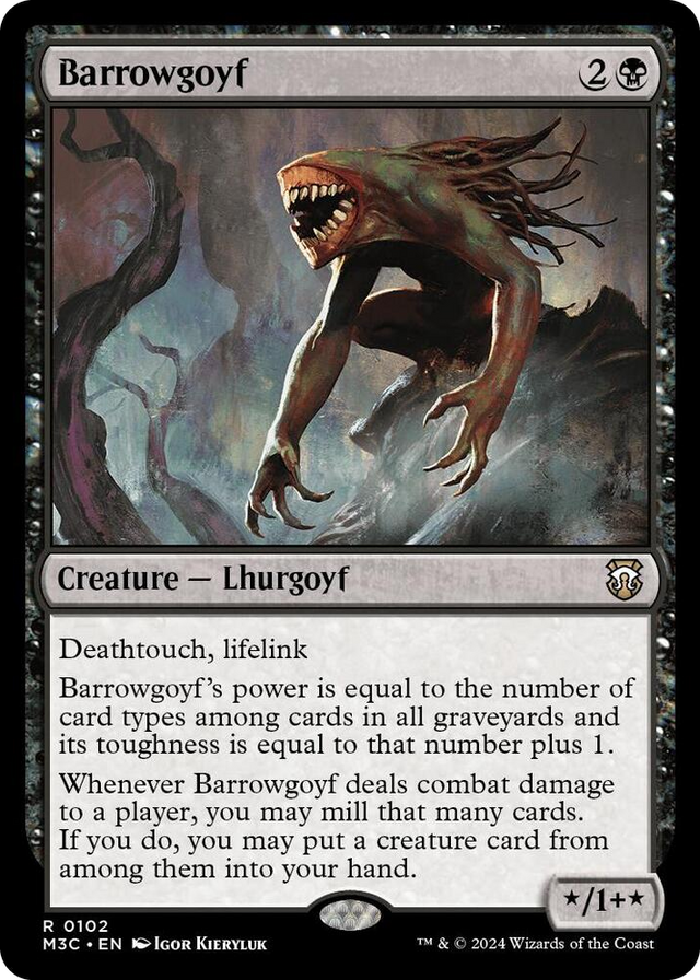 0102 Barrowgoyf R Commander: Modern Horizons 3