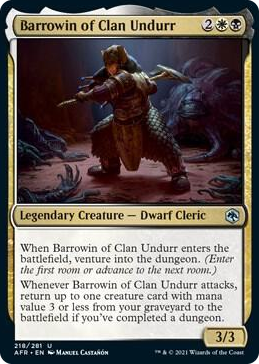 0218 Barrowin of Clan Undurr U Adventures in the Forgotten Realms