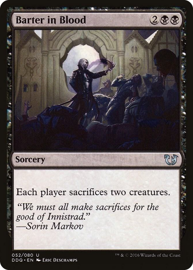 0052 Barter in Blood U Duel Decks: Blessed vs. Cursed