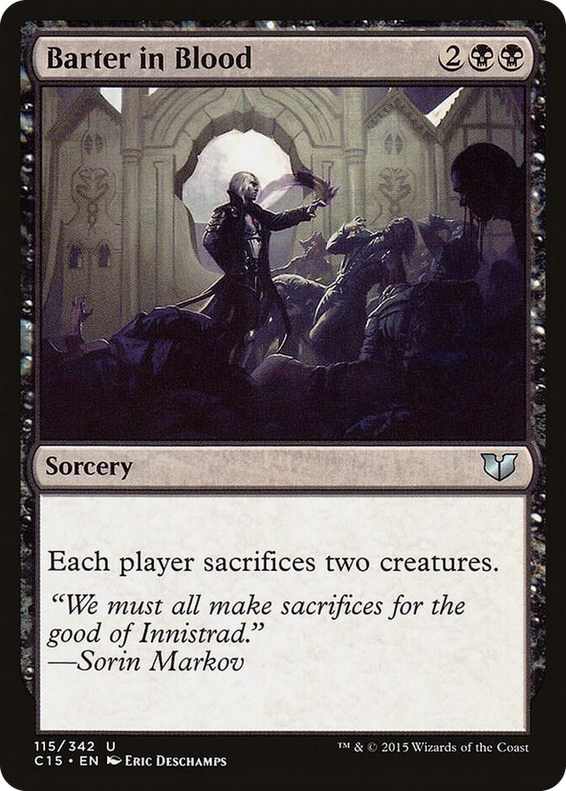 0115 Barter in Blood U Commander 2015