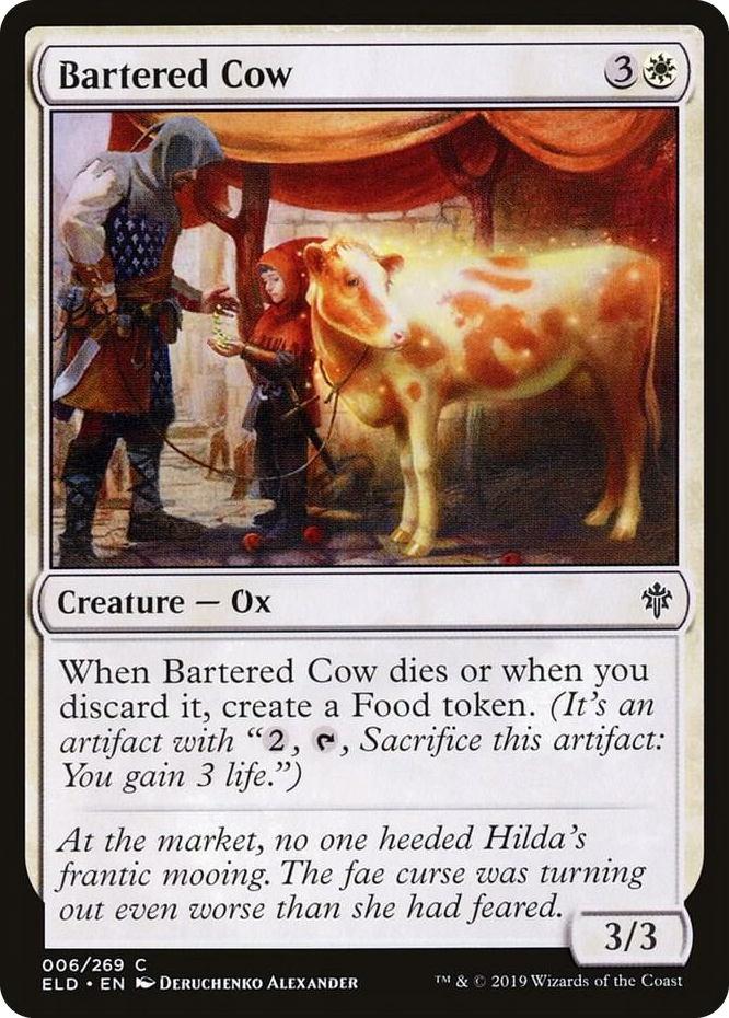 0006 Bartered Cow C Throne of Eldraine