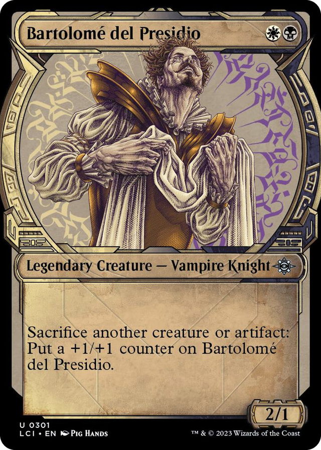 0301 Bartolome del Presidio (Showcase) U The Lost Caverns of Ixalan