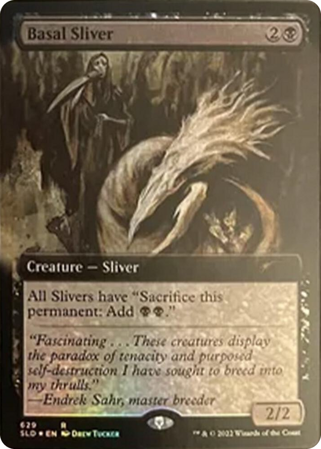 0629 Basal Sliver (Extended Art) C Secret Lair Drop Series