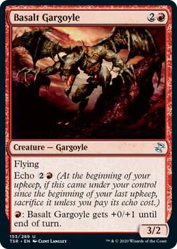 0153 Basalt Gargoyle U Time Spiral: Remastered