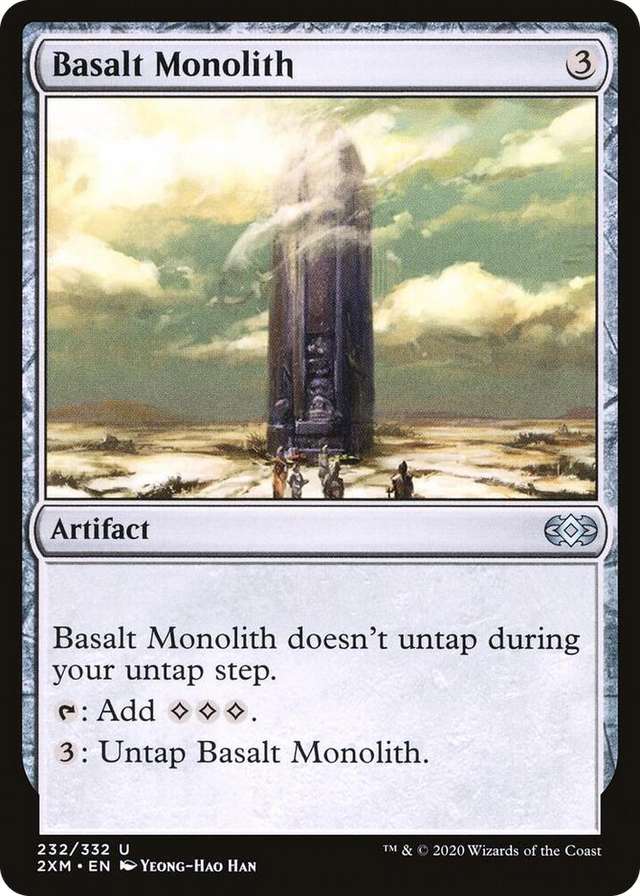0232 Basalt Monolith U Double Masters