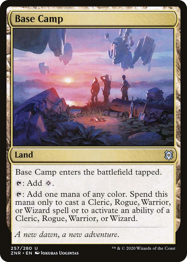 0257 Base Camp U Zendikar Rising