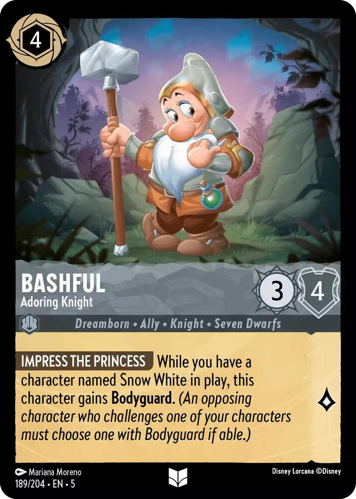 0189 Bashful - Adoring Knight Uncommon Shimmering Skies