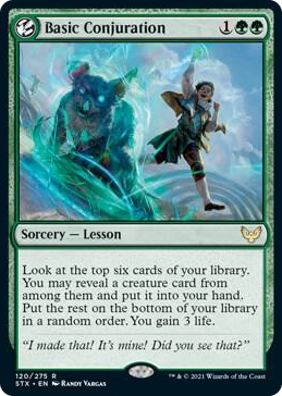 0120 Basic Conjuration R Strixhaven: School of Mages