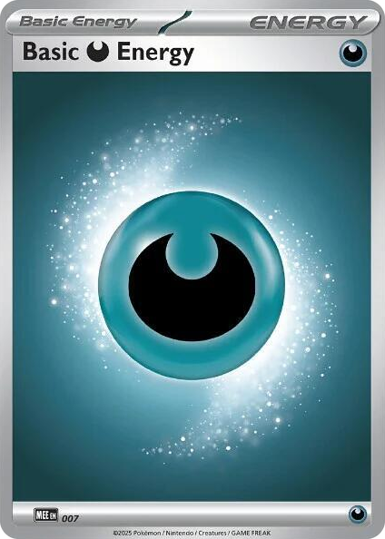 0007 Basic Darkness Energy - 007 Common Mega Evolution Energies