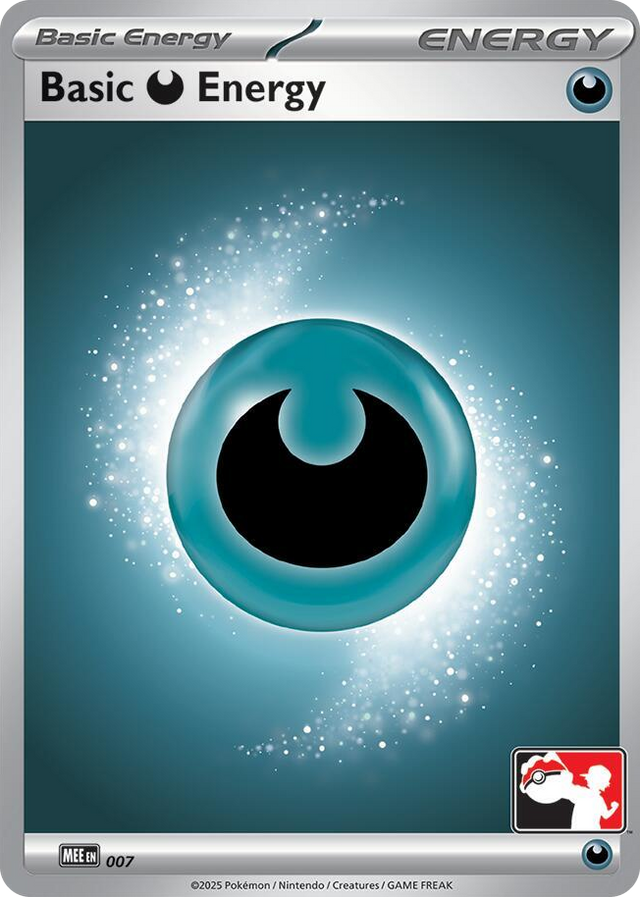 0007 Basic Darkness Energy - MEE 007 Common Prize Pack Series Cards