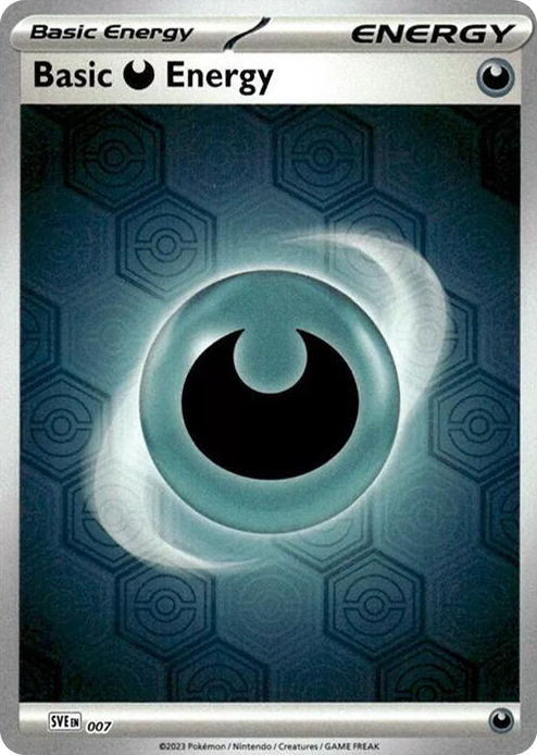 0007 Basic Darkness Energy (Reverse Holofoil) Common Shrouded Fable