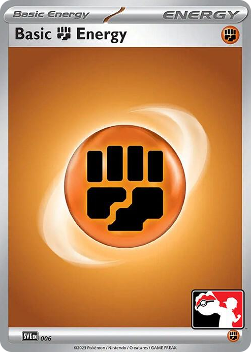 0006 Basic Fighting Energy - 006 Common Prize Pack Series Cards