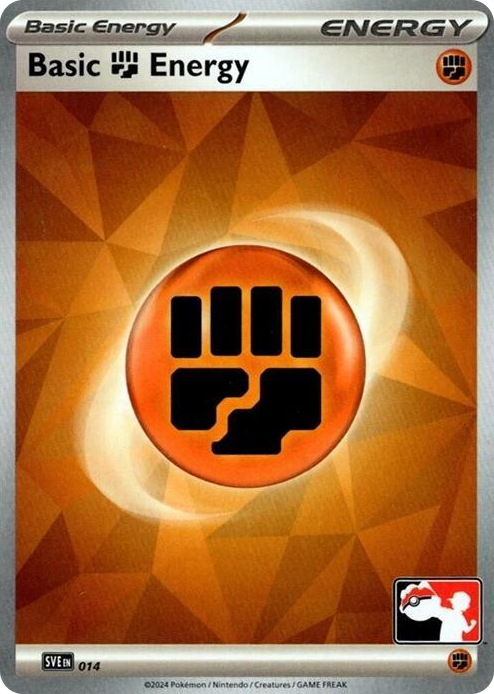 0014 Basic Fighting Energy - 014 Common Prize Pack Series Cards