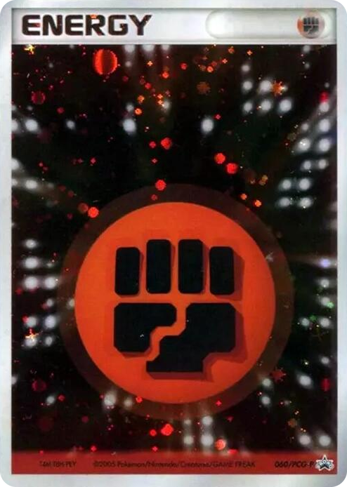 0060 Basic Fighting Energy - 060/PCG-P None PCG-P Promotional cards