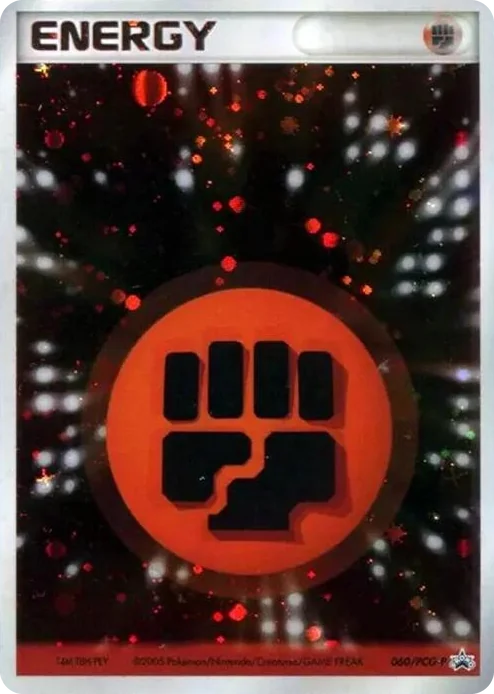 0060 Basic Fighting Energy - 060/PCG-P PCG-P Promotional cards