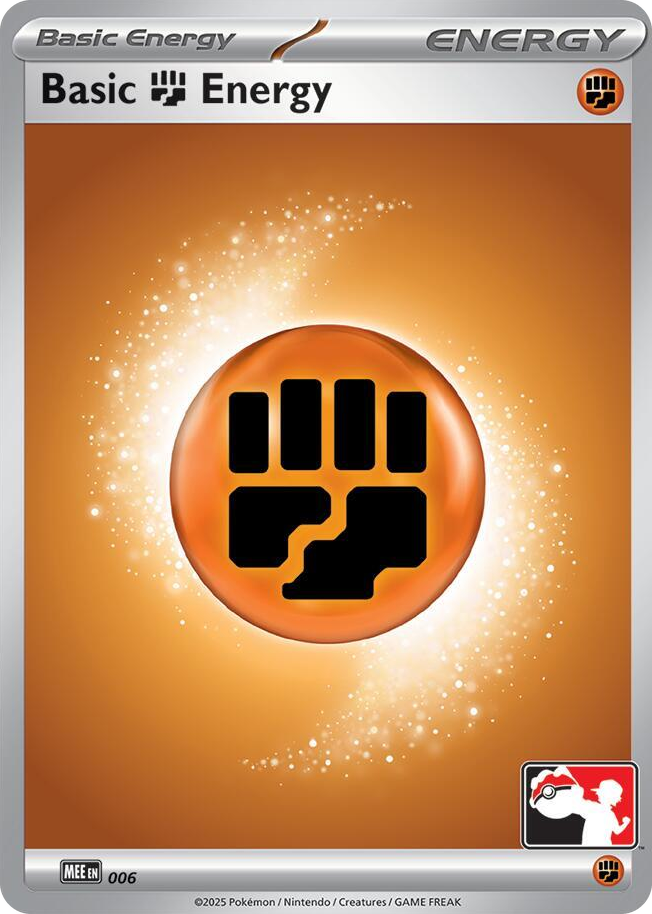0006 Basic Fighting Energy - MEE 006 Common Prize Pack Series Cards