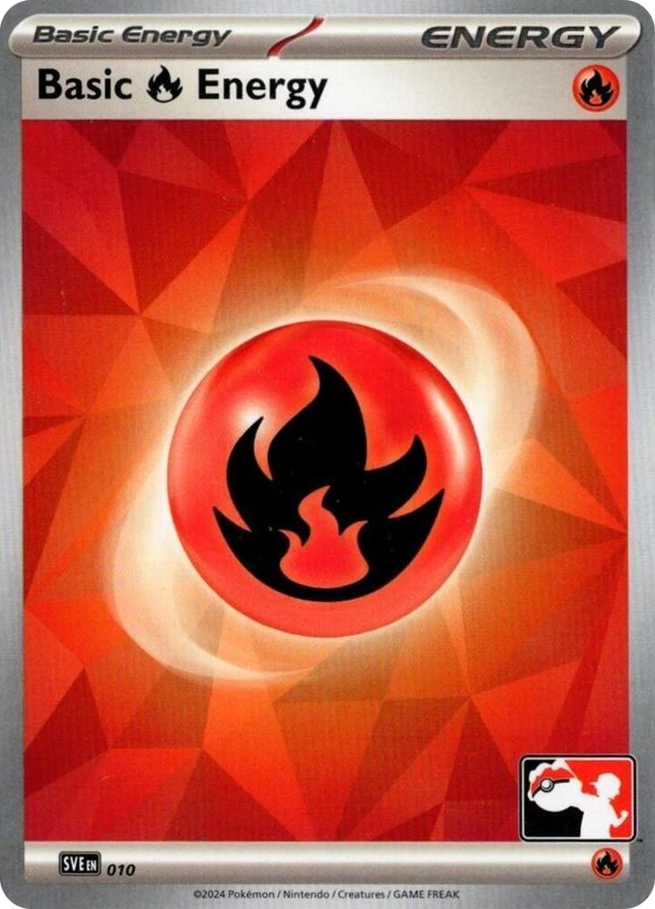0010 Basic Fire Energy - 010 Common Prize Pack Series Cards