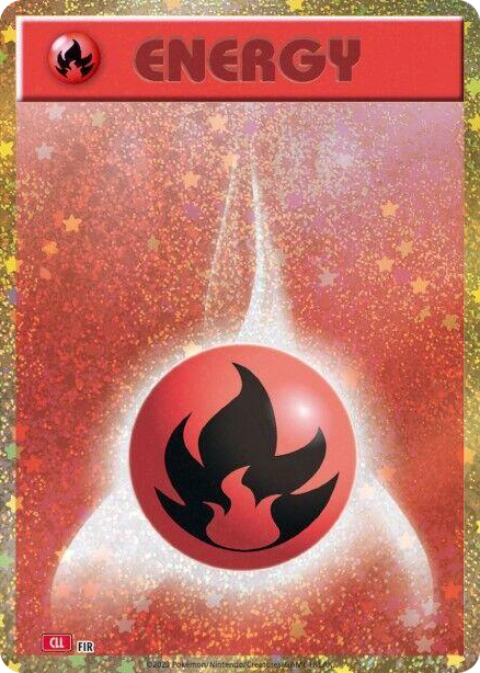 0033 Basic Fire Energy None Pokemon TCG Classic: Charizard