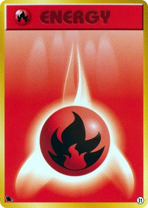 0031 Basic Fire Energy - 31 None Intro Pack (Squirtle)