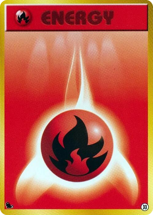 0033 Basic Fire Energy - 33 None Intro Pack (Squirtle)