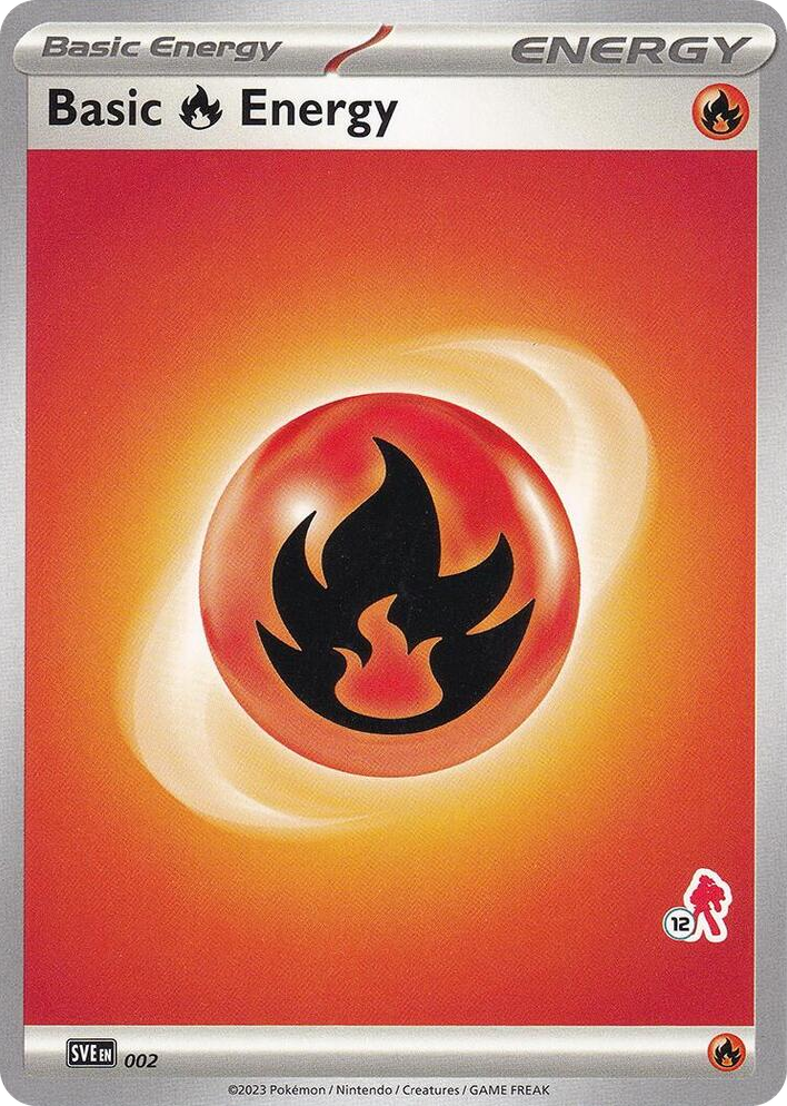 0002 Basic Fire Energy - Armarouge 12 Unconfirmed Battle Academy 2024