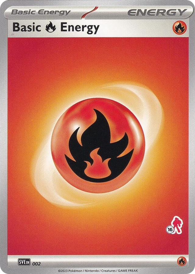 0002 Basic Fire Energy - Armarouge 16 Unconfirmed Battle Academy 2024