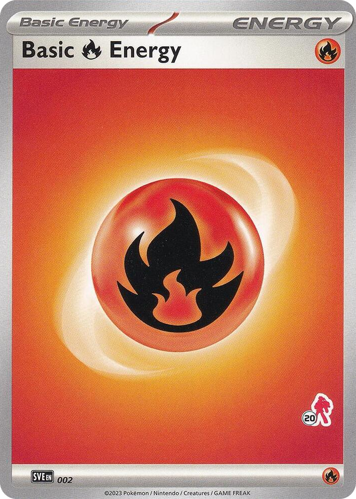 0002 Basic Fire Energy - Armarouge 20 Unconfirmed Battle Academy 2024