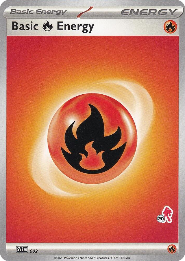 0002 Basic Fire Energy - Armarouge 20 Unconfirmed Battle Academy 2024