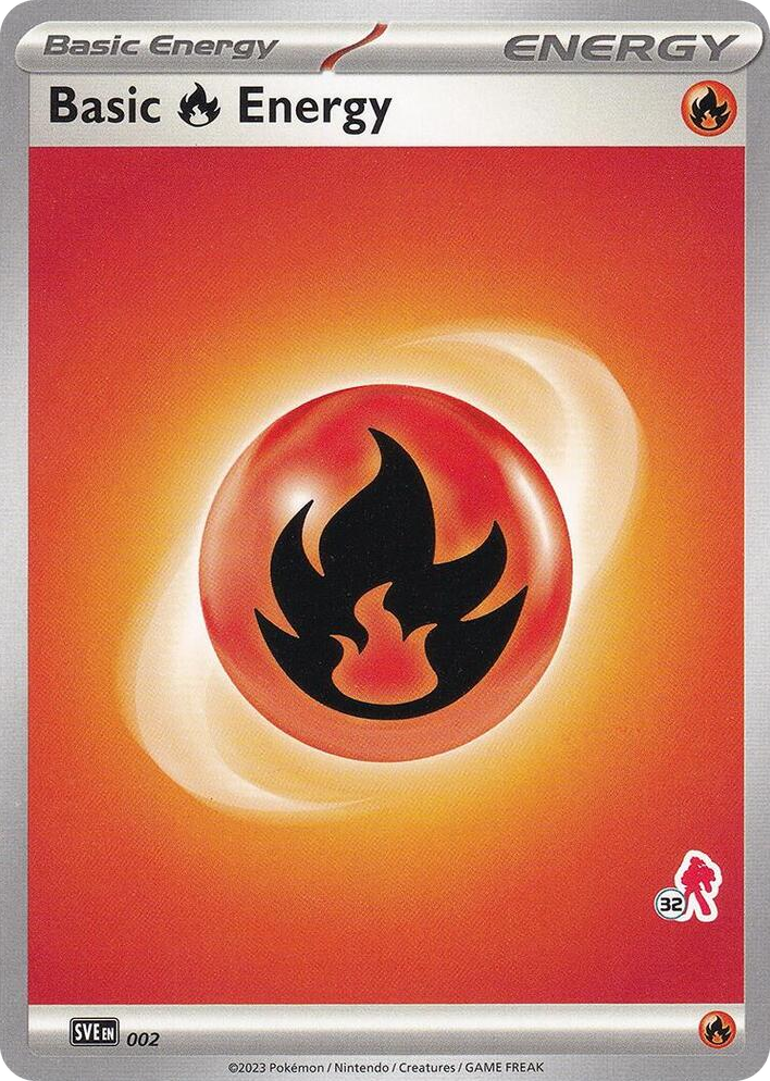 0002 Basic Fire Energy - Armarouge 32 Unconfirmed Battle Academy 2024