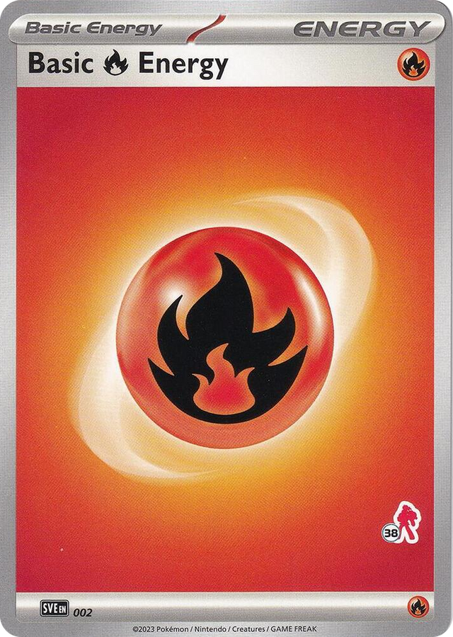 0002 Basic Fire Energy - Armarouge 38 Unconfirmed Battle Academy 2024