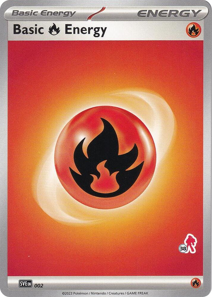 0002 Basic Fire Energy - Armarouge 38 Unconfirmed Battle Academy 2024