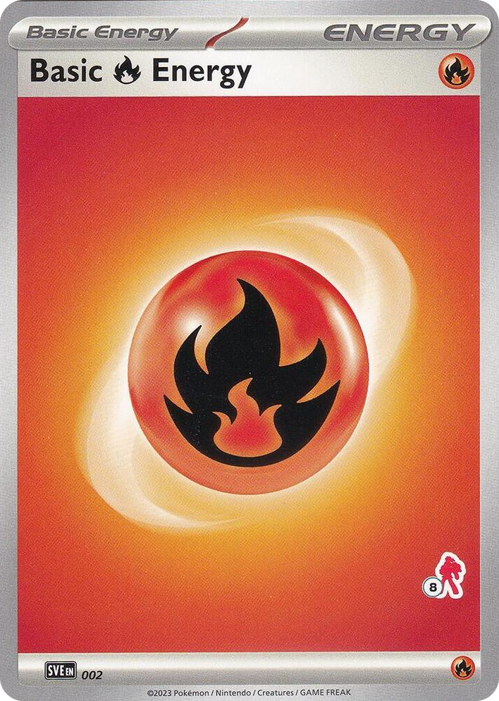 0002 Basic Fire Energy - Armarouge 8 Unconfirmed Battle Academy 2024