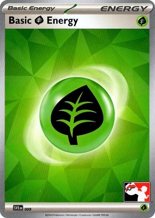 0009 Basic Grass Energy - 009 Common Prize Pack Series Cards