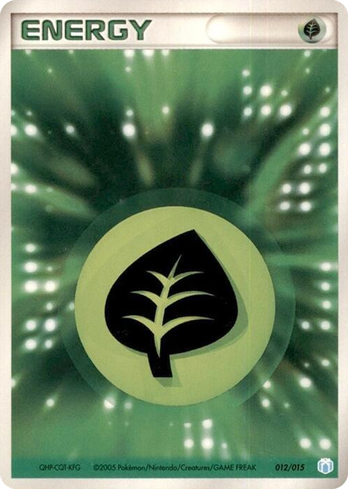 0012 Basic Grass Energy None Gift Box Mew - Lucario (Crawdaunt Quarter Deck)