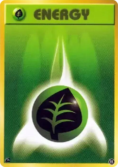 0011 Basic Grass Energy - 11 None Intro Pack (Bulbasaur)