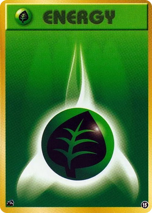 0015 Basic Grass Energy - 15 None Intro Pack (Bulbasaur)