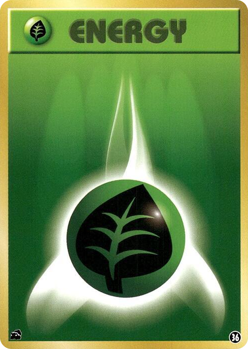 0036 Basic Grass Energy - 36 None Intro Pack (Bulbasaur)